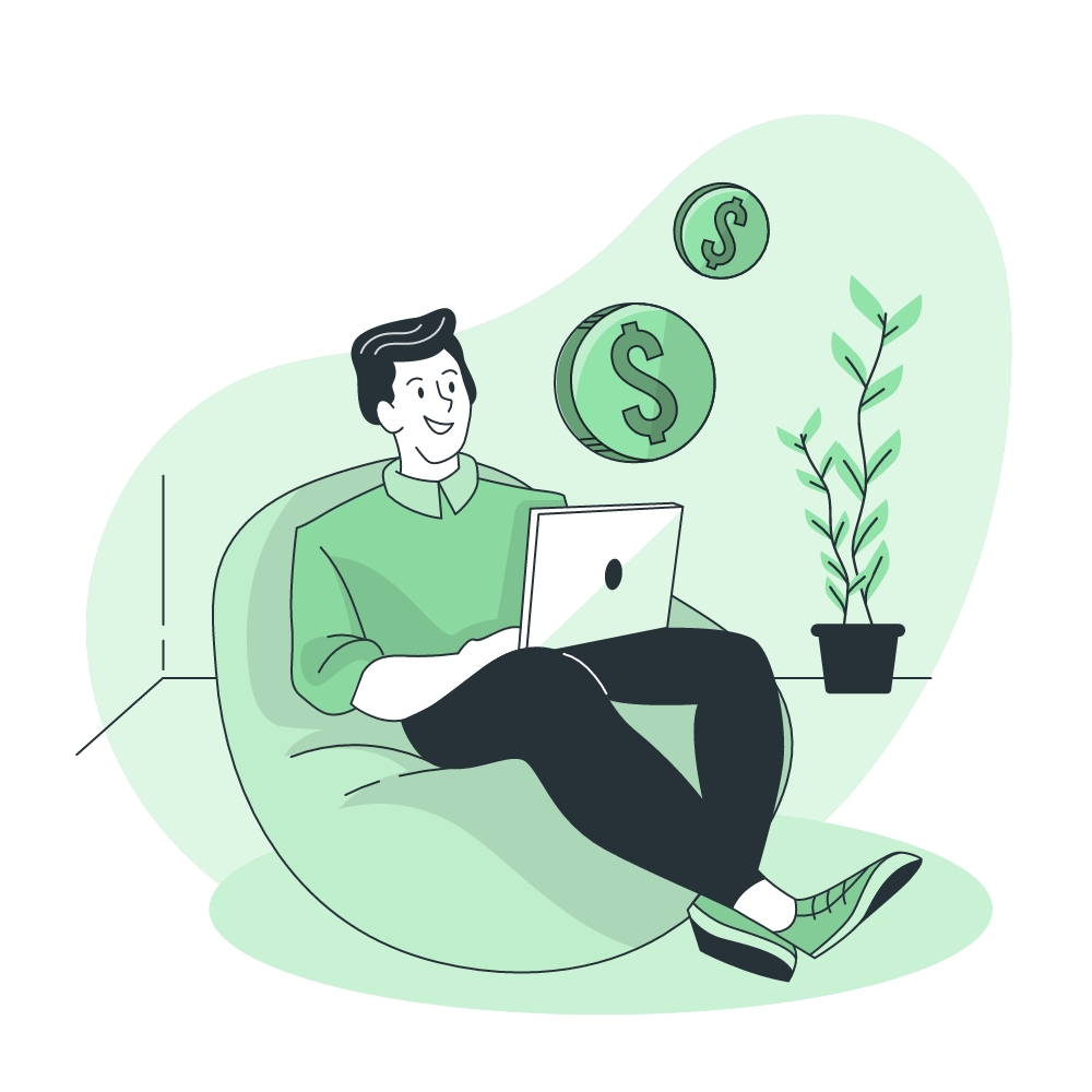 Brand2Social Refer and Earn dashboard showing affiliate link, all time unique users, accounts created and commissions earned