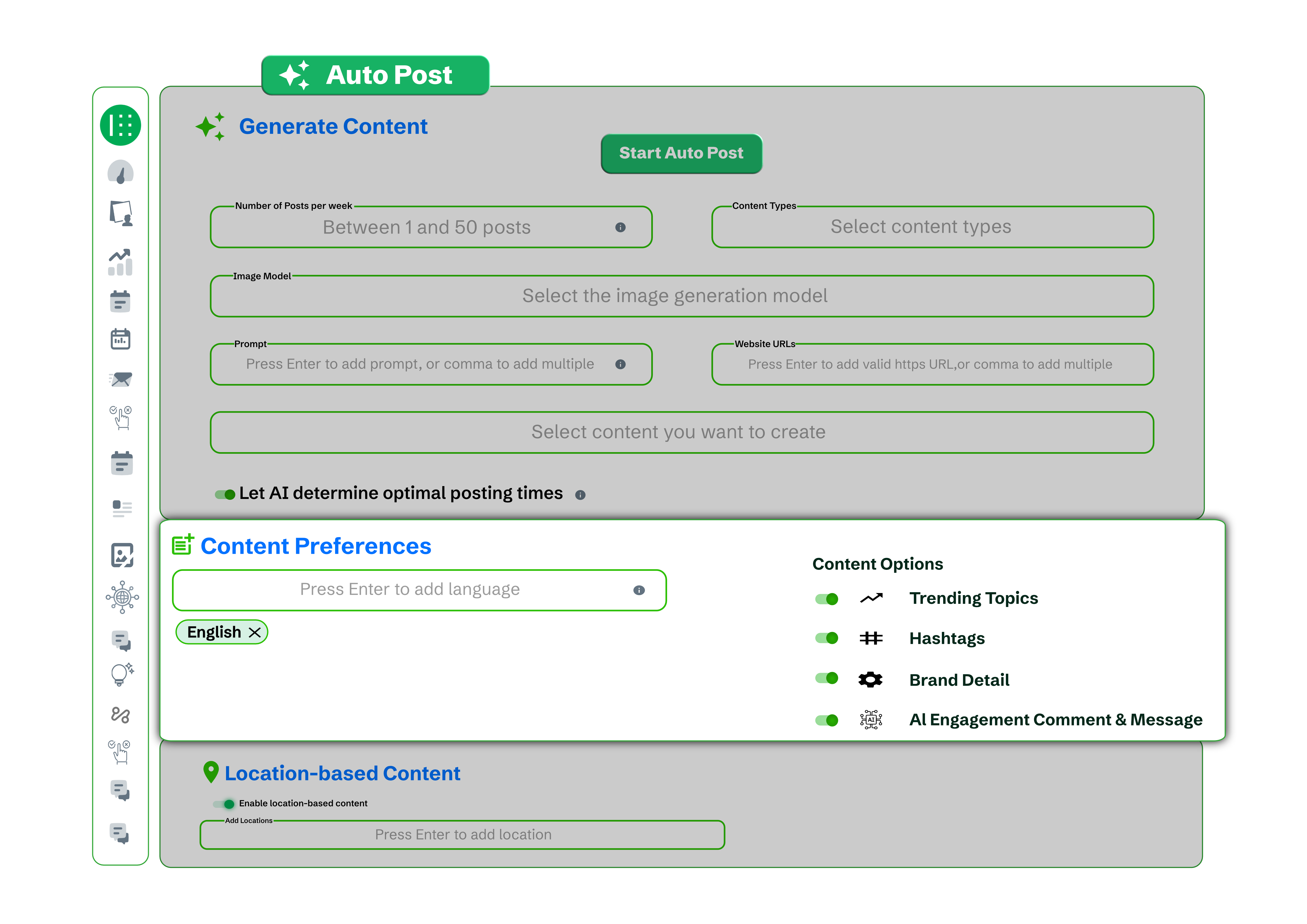 Personalizion for Hashtags and Trending topics