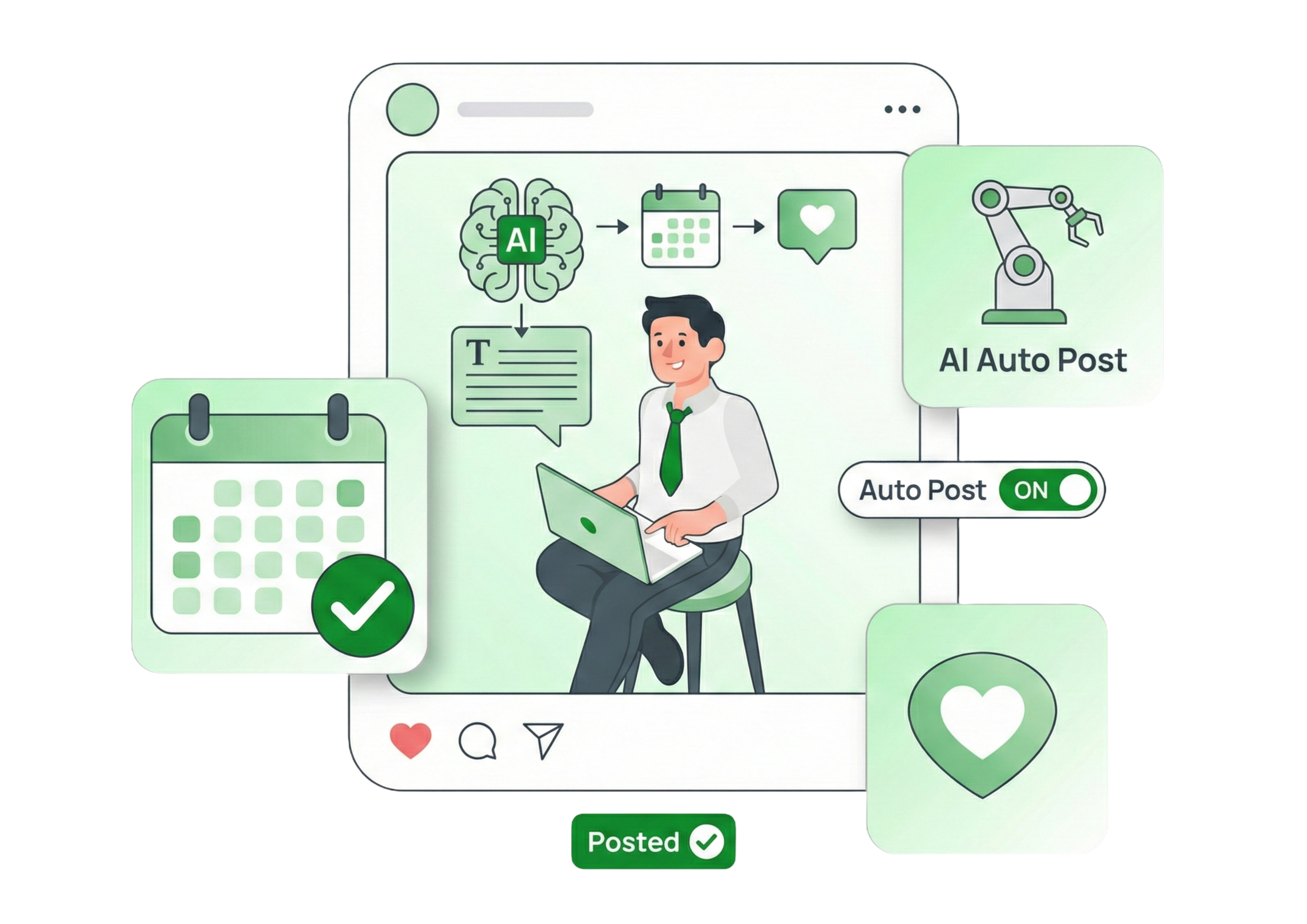 Seamless cross-posting across platforms