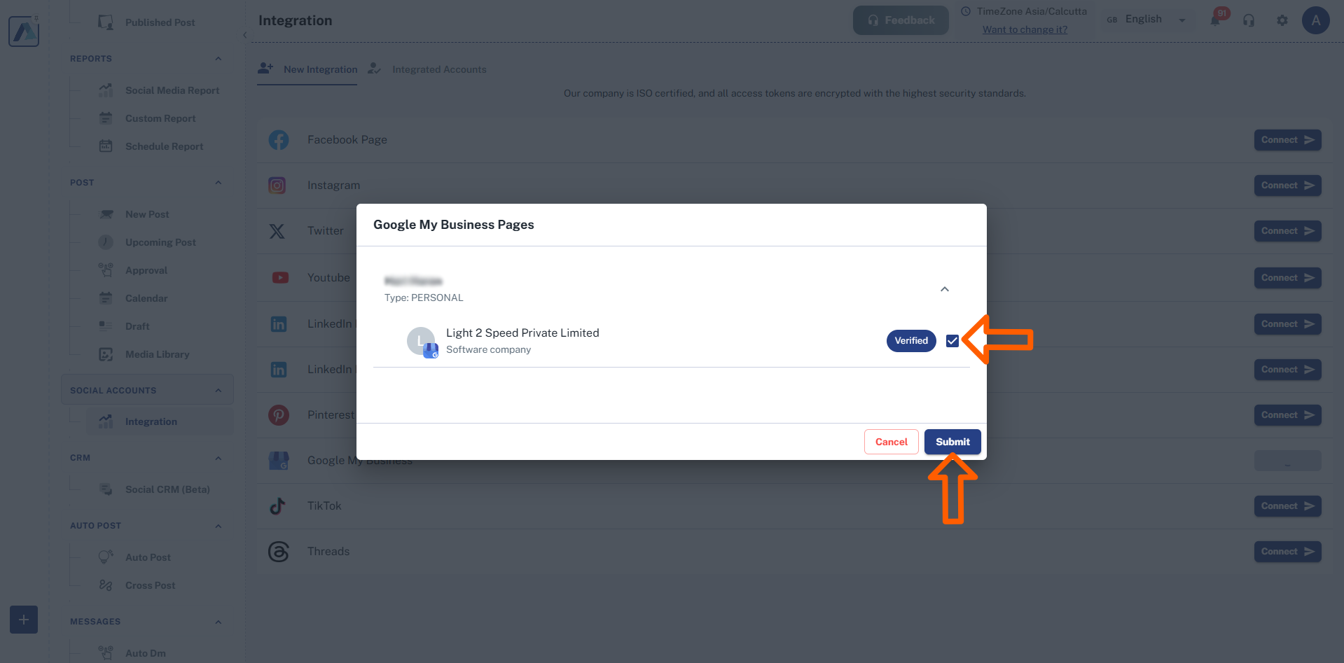 Gbusiness accounts Page