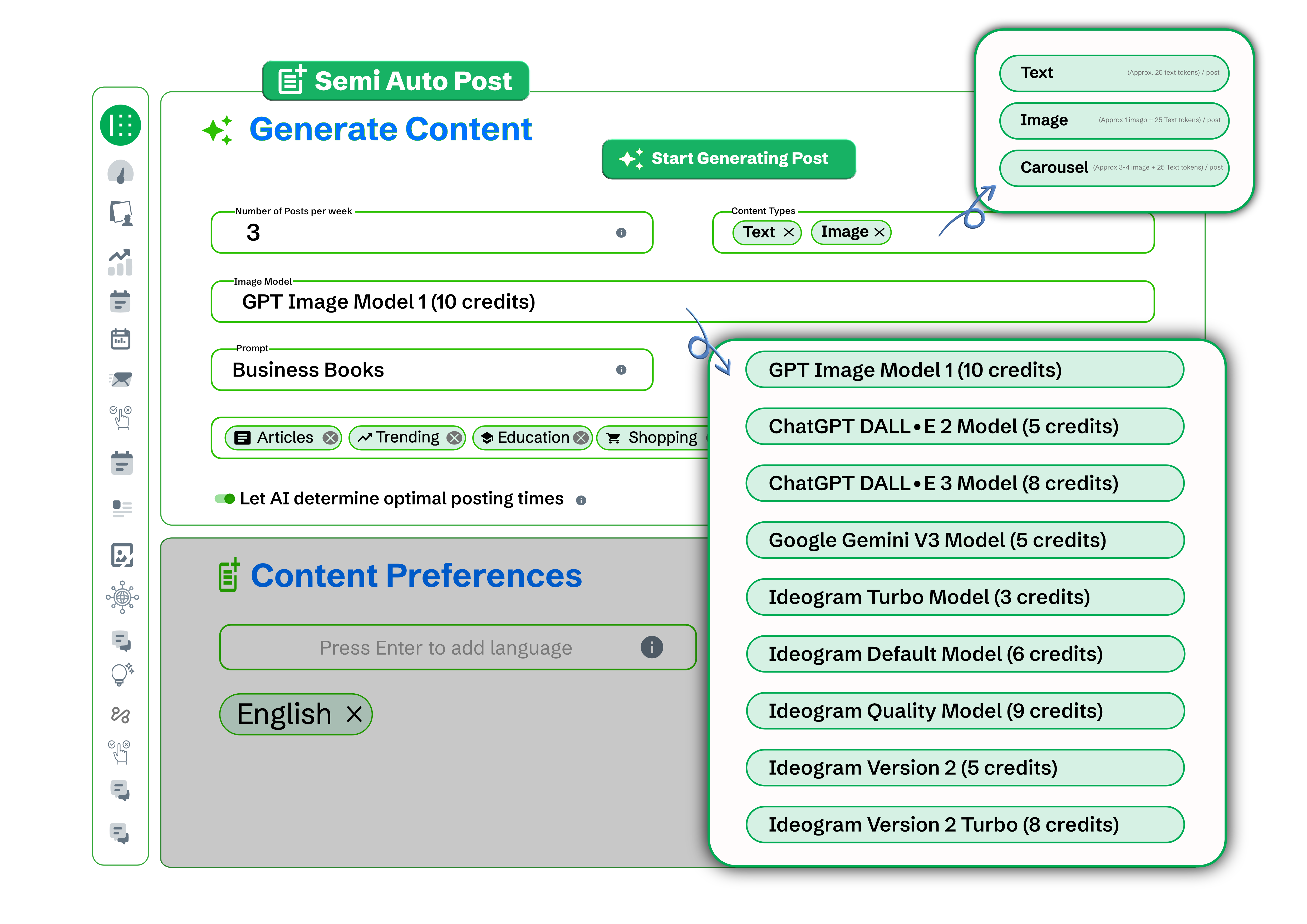 Multiple AI models to work with